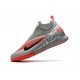 Nike React Phantom Vision 2 Pro Dynamic Fit IC Grey Red 39-45