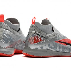 Nike React Phantom Vision 2 Pro Dynamic Fit IC Grey Red 39-45