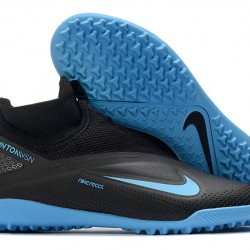 Nike React Phantom Vision 2 Pro Dynamic Fit TF Black Blue 39-45