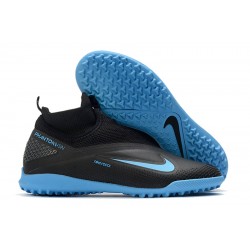 Nike React Phantom Vision 2 Pro Dynamic Fit TF Black Blue 39-45