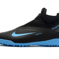 Nike React Phantom Vision 2 Pro Dynamic Fit TF Black Blue 39-45