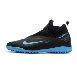 Nike React Phantom Vision 2 Pro Dynamic Fit TF Black Blue 39-45