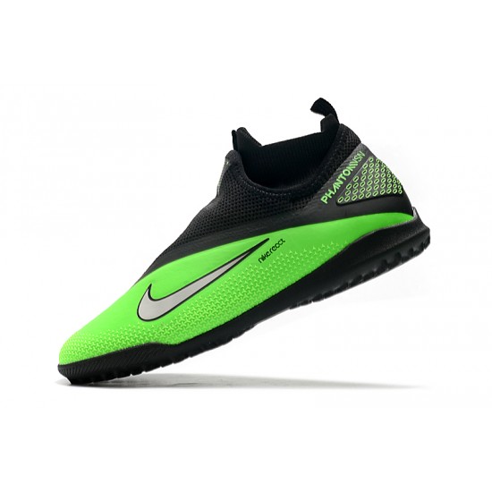 Nike React Phantom Vision 2 Pro Dynamic Fit TF Green Black 39-45