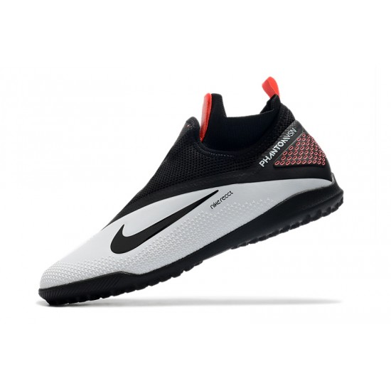 Nike React Phantom Vision 2 Pro Dynamic Fit TF Grey Black 39-45