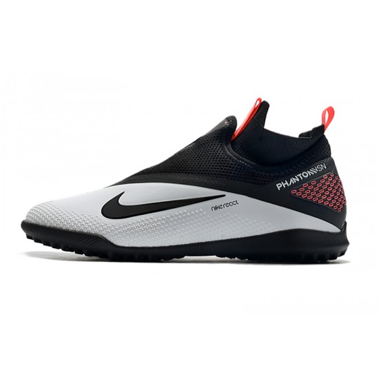 Nike React Phantom Vision 2 Pro Dynamic Fit TF Grey Black 39-45