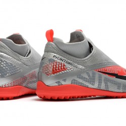 Nike React Phantom Vision 2 Pro Dynamic Fit TF Grey Red 39-45