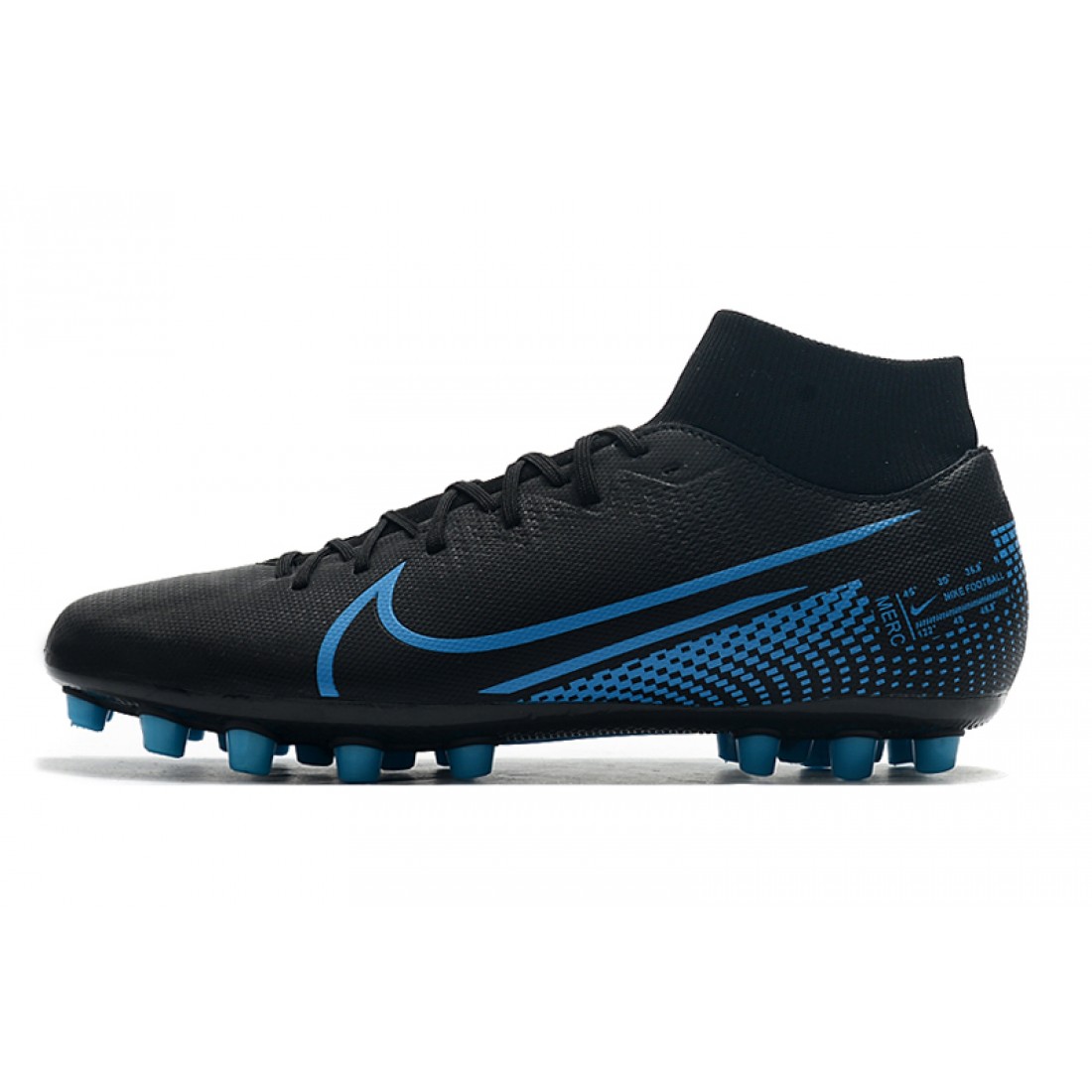 83 Sports Cr7 shoes black and blue for Girls