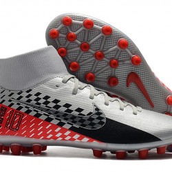 Nike Superfly 7 Academy CR7 AG Silver Black Red 39-45