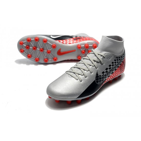 Nike Superfly 7 Academy CR7 AG Silver Black Red 39-45