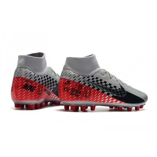 Nike Superfly 7 Academy CR7 AG Silver Black Red 39-45