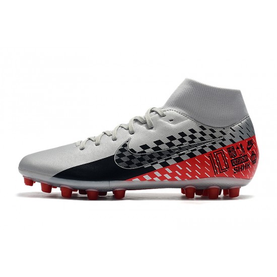 Nike Superfly 7 Academy CR7 AG Silver Black Red 39-45