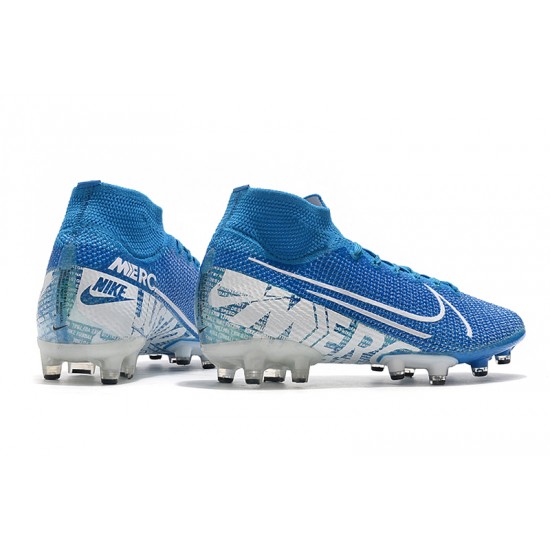 Nike Superfly 7 Elite SE AG Blue White 39-45