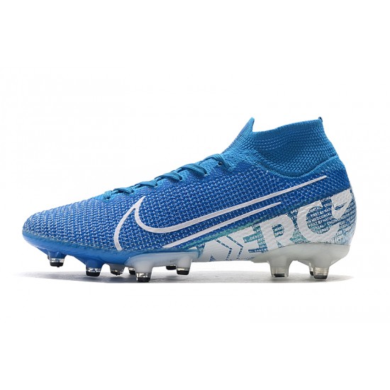 Nike Superfly 7 Elite SE AG Blue White 39-45