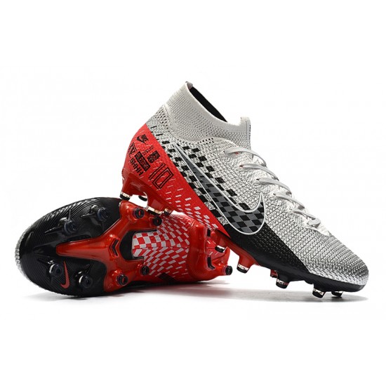 Nike Superfly 7 Elite SE AG Silver Red Black 39-45