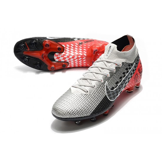 Nike Superfly 7 Elite SE AG Silver Red Black 39-45