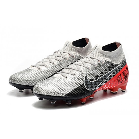 Nike Superfly 7 Elite SE AG Silver Red Black 39-45