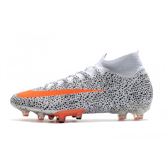 Nike Superfly 7 Elite SE AG White Black Orange 39-45