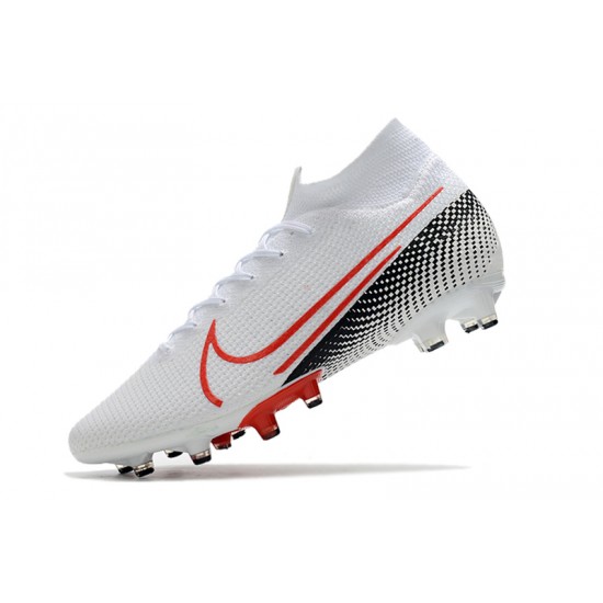 Nike Superfly 7 Elite SE AG White Black Red 39-45