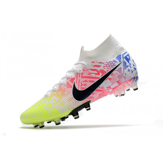 Nike Superfly 7 Elite SE AG White Rainbow Black 39-45