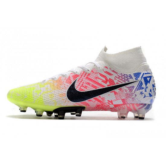 Nike Superfly 7 Elite SE AG White Rainbow Black 39-45