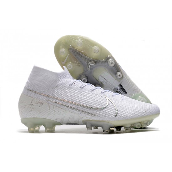 Nike Superfly 7 Elite SE AG White Silver 39-45