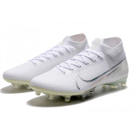 Nike Superfly 7 Elite SE AG White Silver 39-45