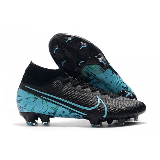 Nike Superfly 7 Elite SE FG Black Blue 39-45