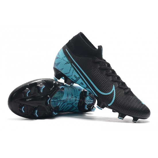 Nike Superfly 7 Elite SE FG Black Blue 39-45