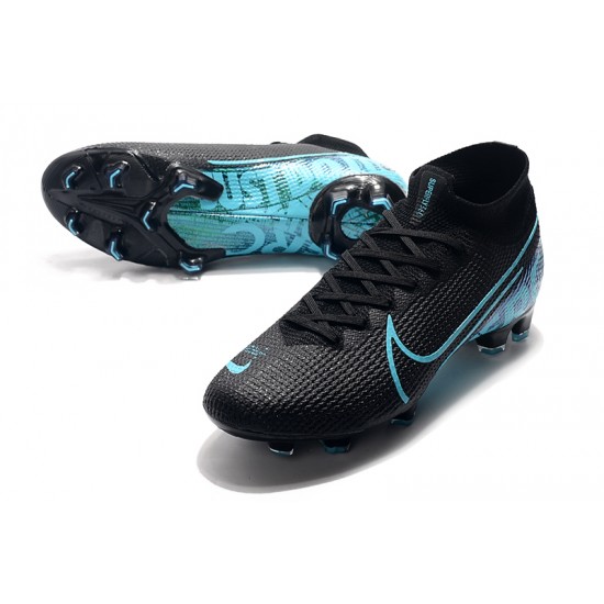 Nike Superfly 7 Elite SE FG Black Blue 39-45