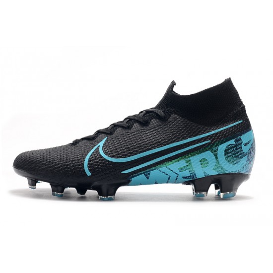 Nike Superfly 7 Elite SE FG Black Blue 39-45