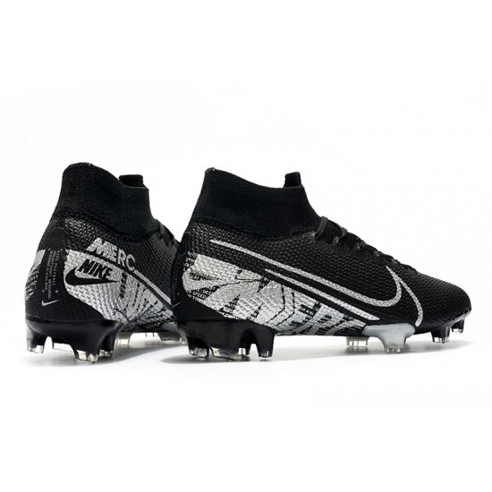 Nike Superfly 7 Elite SE FG Black Silver 39-45