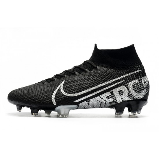 Nike Superfly 7 Elite SE FG Black Silver 39-45