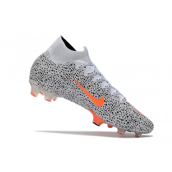 Nike Superfly 7 Elite SE FG White Black Orange 39-45