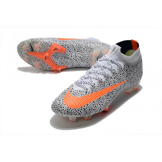 Nike Superfly 7 Elite SE FG White Black Orange 39-45