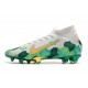 Nike Superfly 7 Elite SE FG White Green Gold 35-45