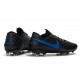 Nike Tiempo Legend 8 Elite FG Black Blue 39-45