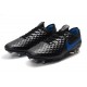 Nike Tiempo Legend 8 Elite FG Black Blue 39-45