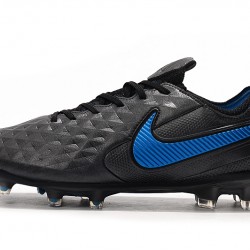 Nike Tiempo Legend 8 Elite FG Black Blue 39-45