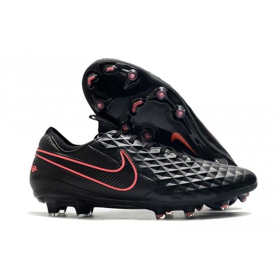 Nike Tiempo Legend 8 Elite FG Black Pink 39-45