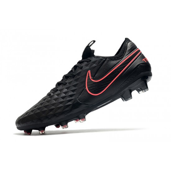 Nike Tiempo Legend 8 Elite FG Black Pink 39-45