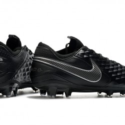 Nike Tiempo Legend 8 Elite FG Black Silver 39-45