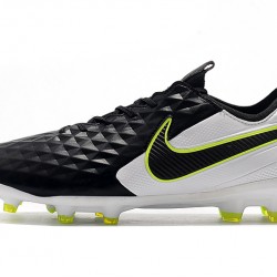 Nike Tiempo Legend 8 Elite FG Black White Green 39-45