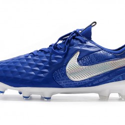 Nike Tiempo Legend 8 Elite FG Blue Silver 39-45