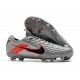 Nike Tiempo Legend 8 Elite FG Grey Red Black 39-45