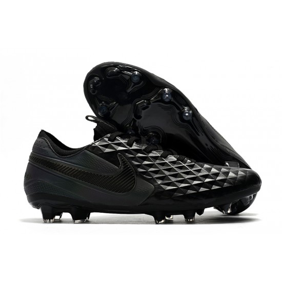 Nike Tiempo Legend 8 Elite FG Triple Black 39-45