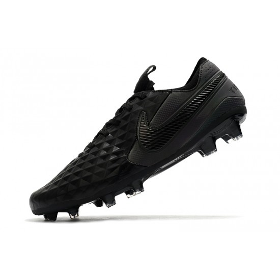 Nike Tiempo Legend 8 Elite FG Triple Black 39-45