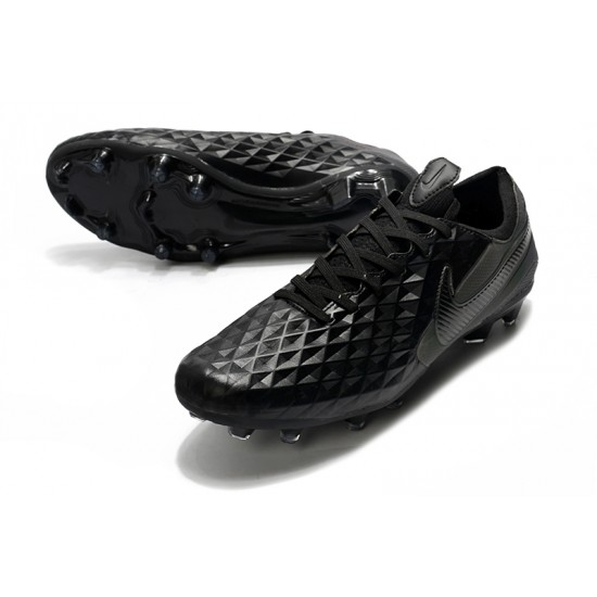 Nike Tiempo Legend 8 Elite FG Triple Black 39-45