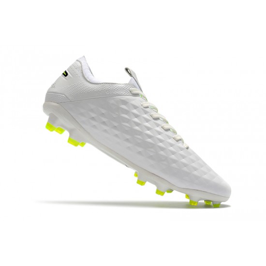 Nike Tiempo Legend 8 Elite FG White Green 39-45