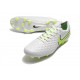 Nike Tiempo Legend 8 Elite FG White Green 39-45