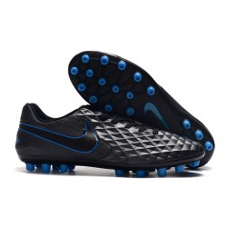 Nike Tiempo Legend VIII Acadermy AG Black Blue 39-45